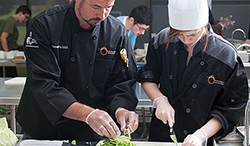 Chef Corbett Day has helped his culinary students secure more than $2M in scholarships.