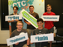 Students at the Careerline Tech Center Early College program