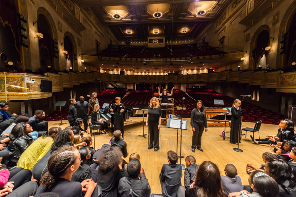 A Detroit Children's Choir performance