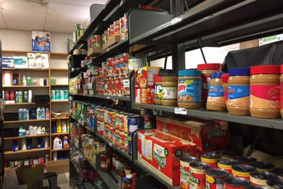 Viking Food Pantry at Grayling High School.